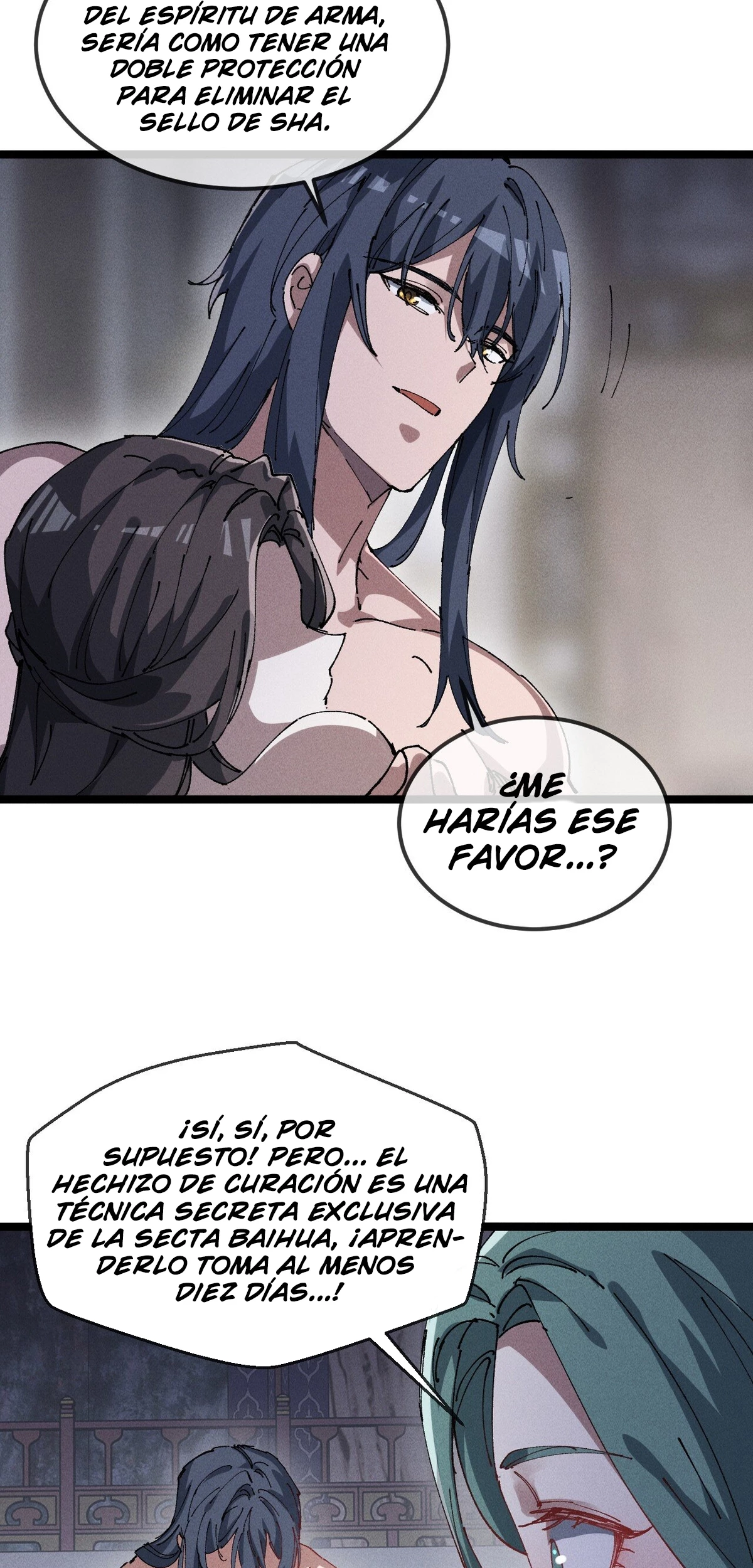 ¡¿Mi discípula se convirtió en la gran emperatriz demonio?! capítulo 34, página 23