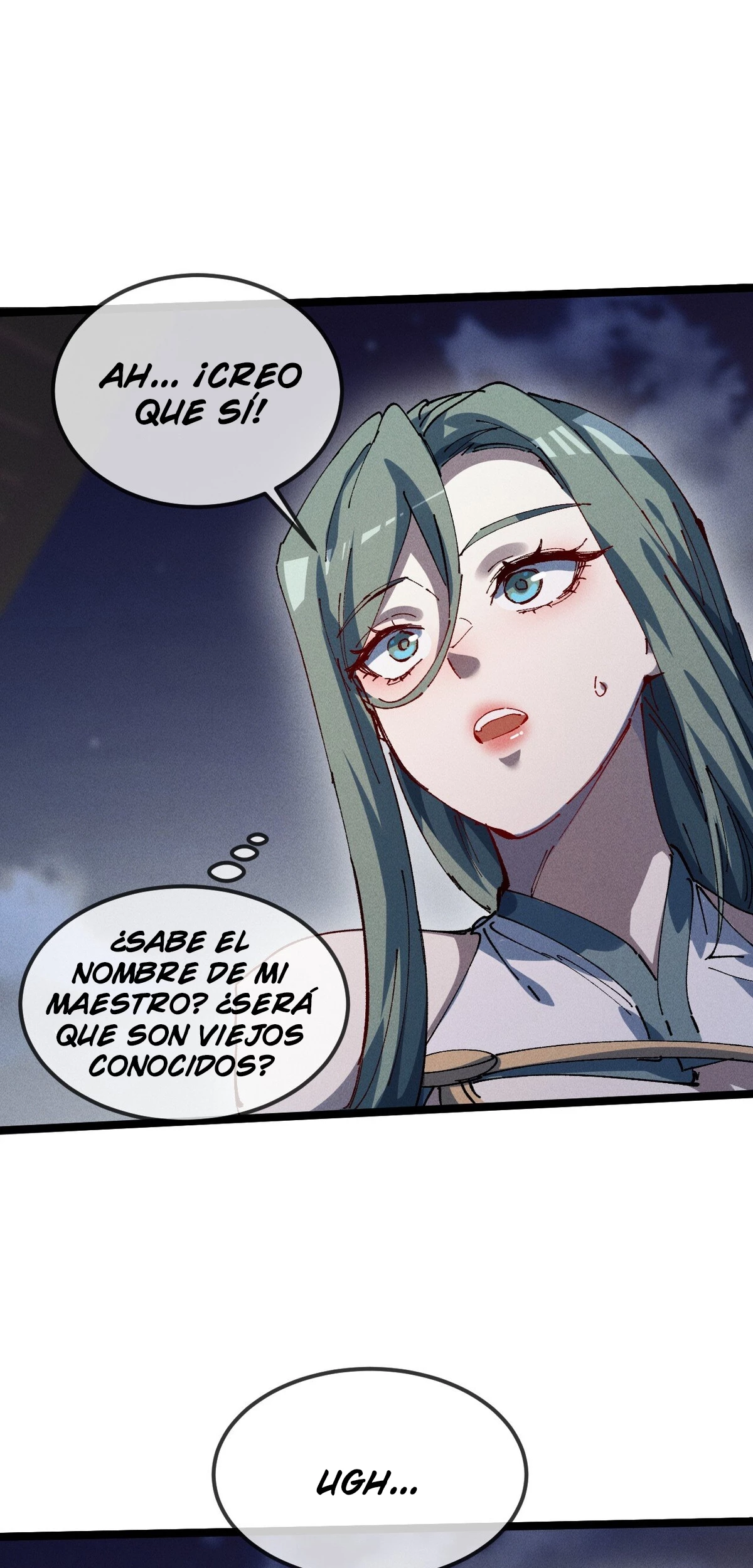 ¡¿Mi discípula se convirtió en la gran emperatriz demonio?! capítulo 34, página 54
