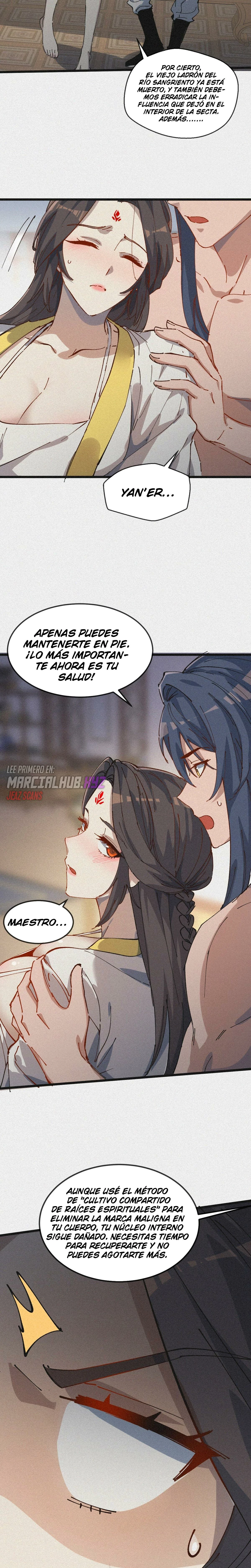 ¡¿Mi discípula se convirtió en la gran emperatriz demonio?! capítulo 35, página 16