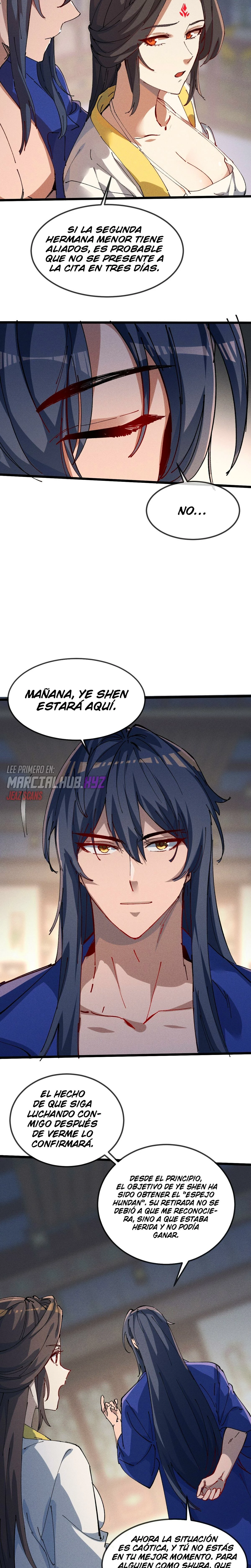 ¡¿Mi discípula se convirtió en la gran emperatriz demonio?! capítulo 35, página 21