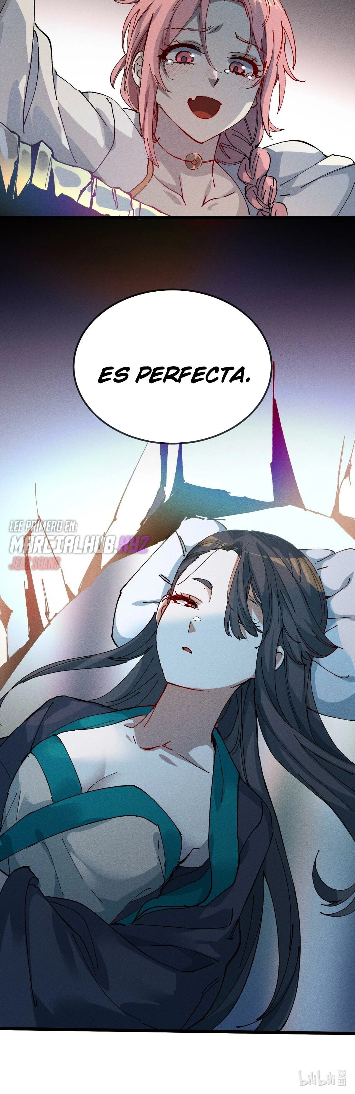 ¡¿Mi discípula se convirtió en la gran emperatriz demonio?! capítulo 35, página 23