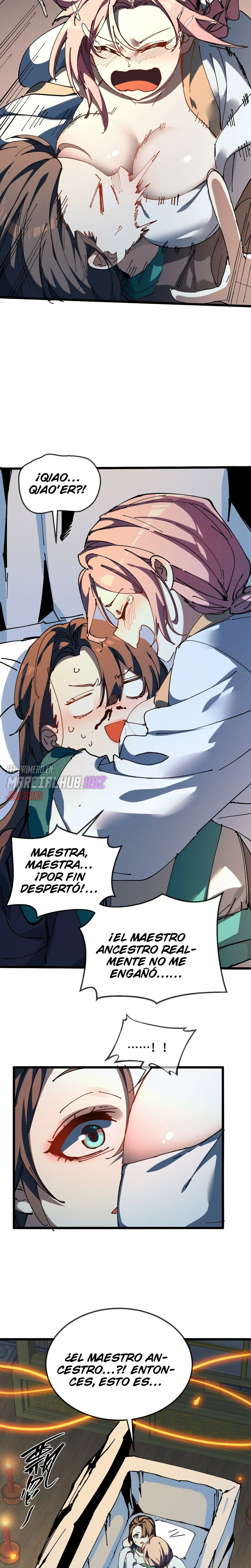 ¡¿Mi discípula se convirtió en la gran emperatriz demonio?! capítulo 36, página 5