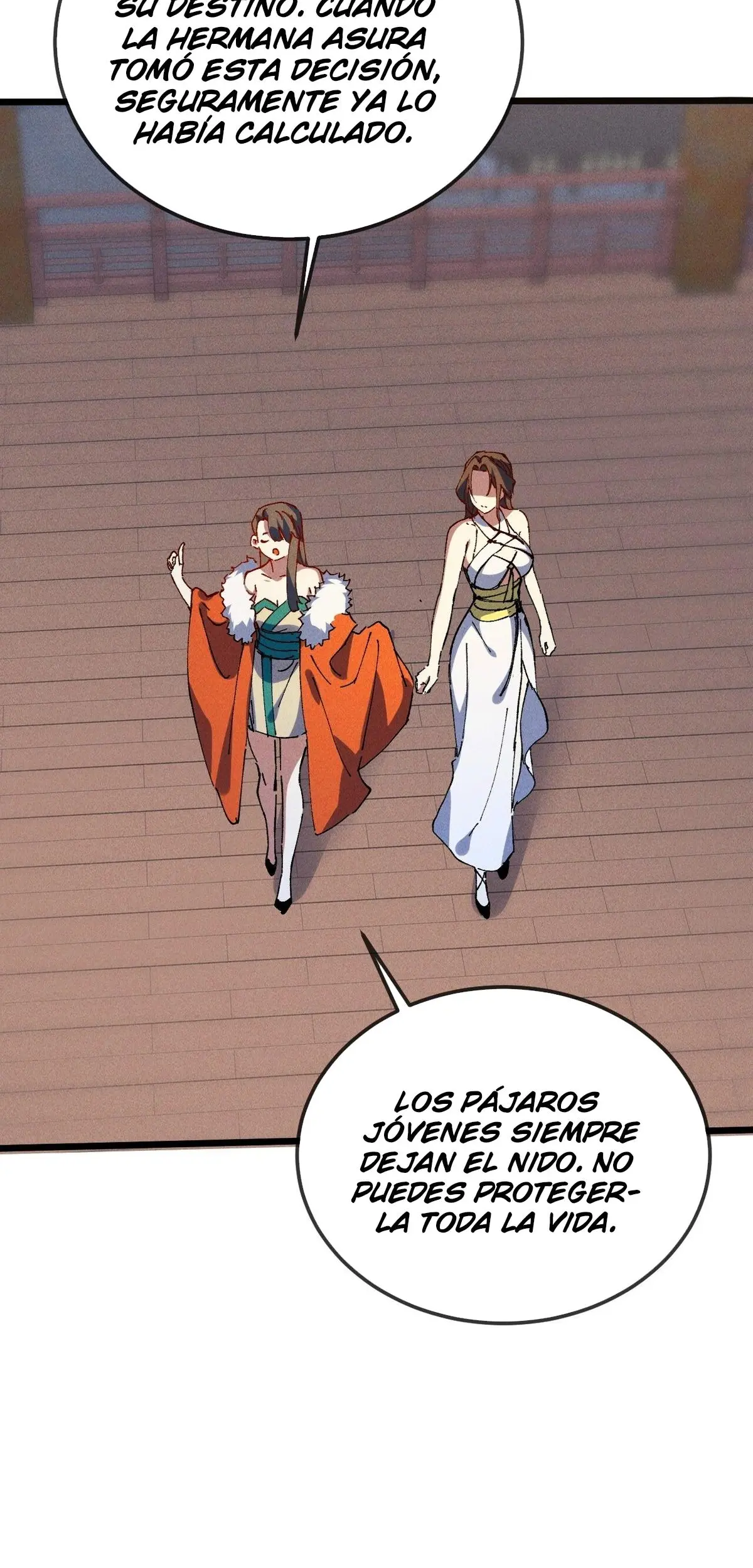 ¡¿Mi discípula se convirtió en la gran emperatriz demonio?! capítulo 37, página 38