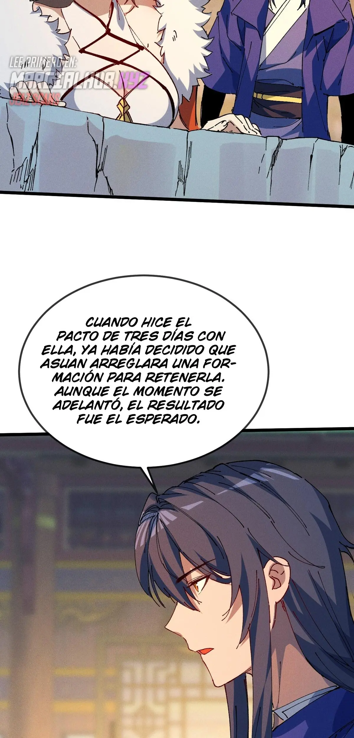 ¡¿Mi discípula se convirtió en la gran emperatriz demonio?! capítulo 37, página 45