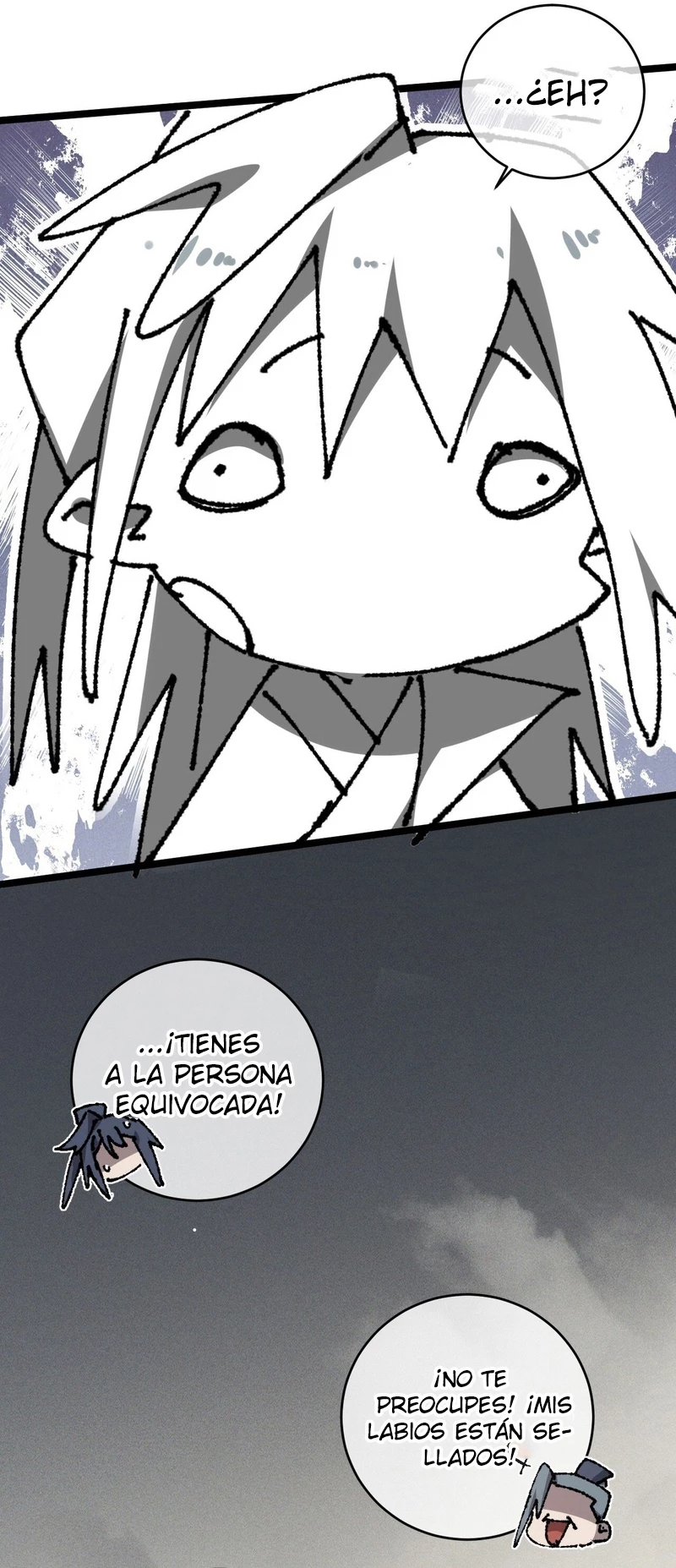 ¡¿Mi discípula se convirtió en la gran emperatriz demonio?! capítulo 6, página 43