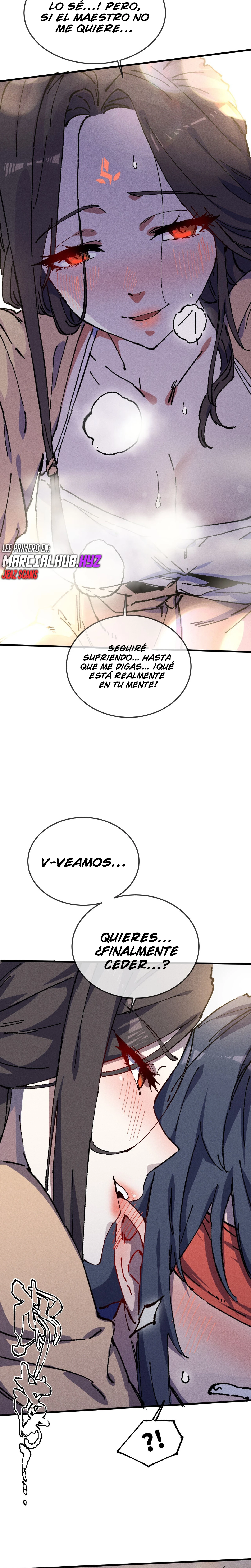 ¡¿Mi discípula se convirtió en la gran emperatriz demonio?! capítulo 24, página 9