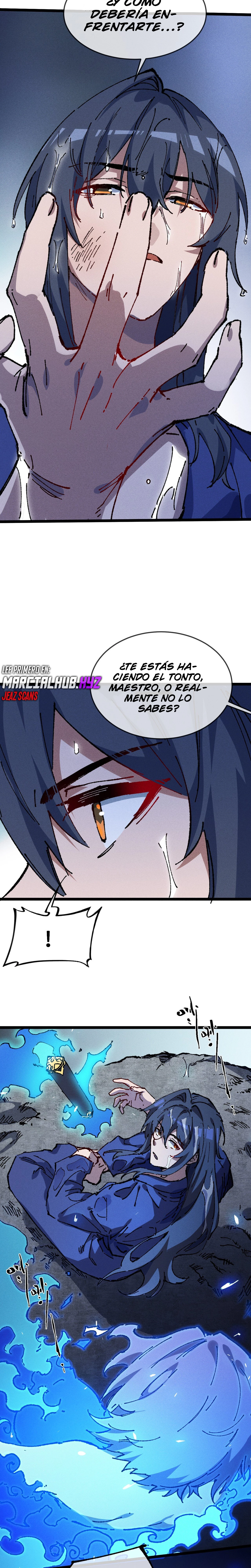¡¿Mi discípula se convirtió en la gran emperatriz demonio?! capítulo 24, página 21