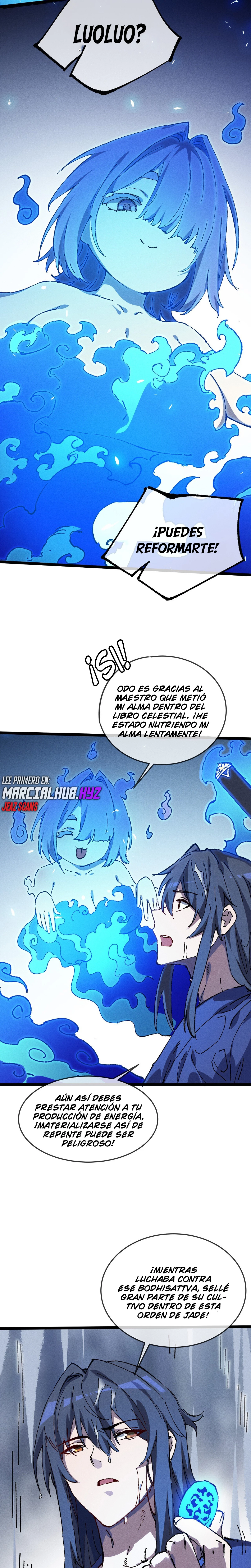 ¡¿Mi discípula se convirtió en la gran emperatriz demonio?! capítulo 24, página 22