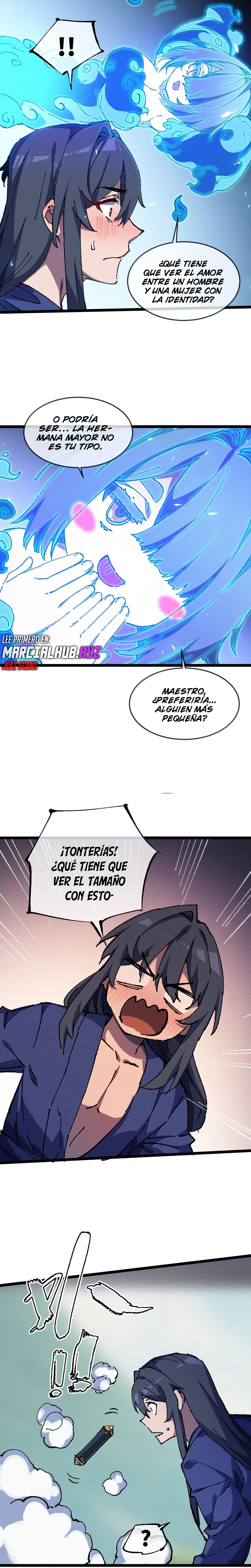 ¡¿Mi discípula se convirtió en la gran emperatriz demonio?! capítulo 25, página 11