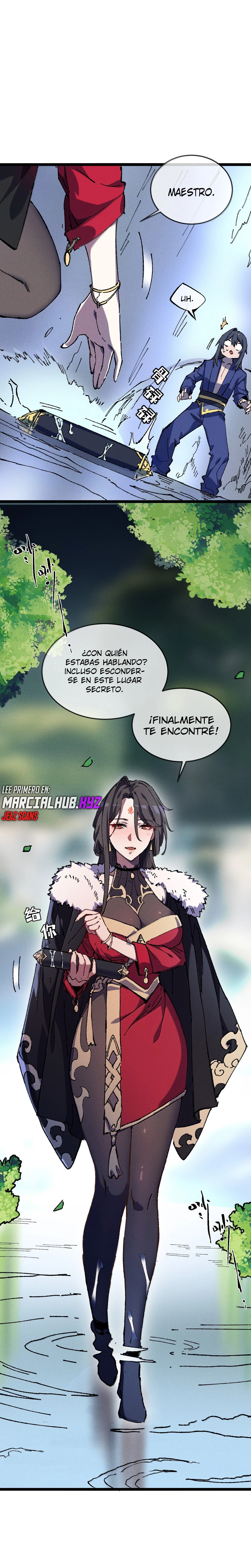 ¡¿Mi discípula se convirtió en la gran emperatriz demonio?! capítulo 25, página 12