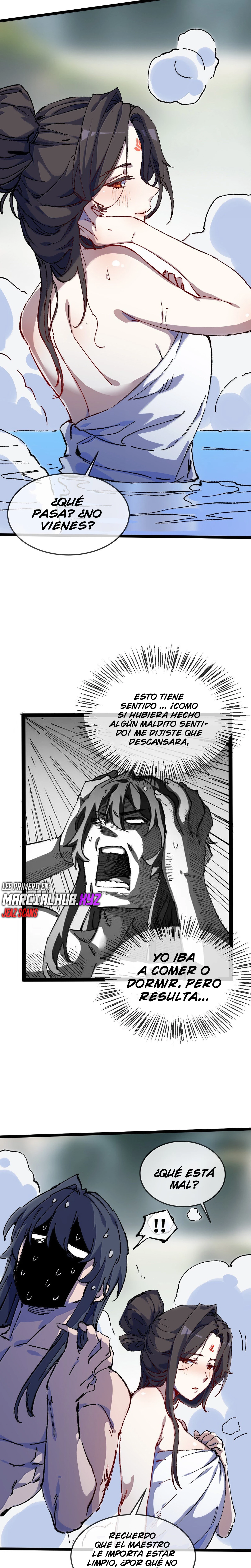 ¡¿Mi discípula se convirtió en la gran emperatriz demonio?! capítulo 25, página 20