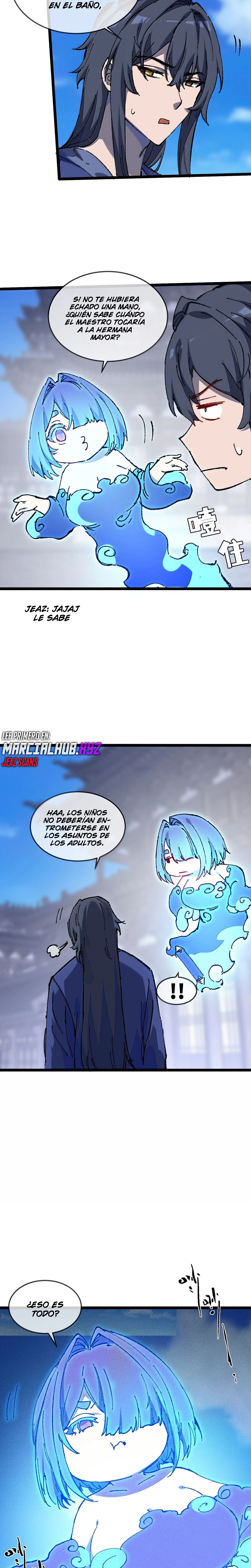 ¡¿Mi discípula se convirtió en la gran emperatriz demonio?! capítulo 26, página 21