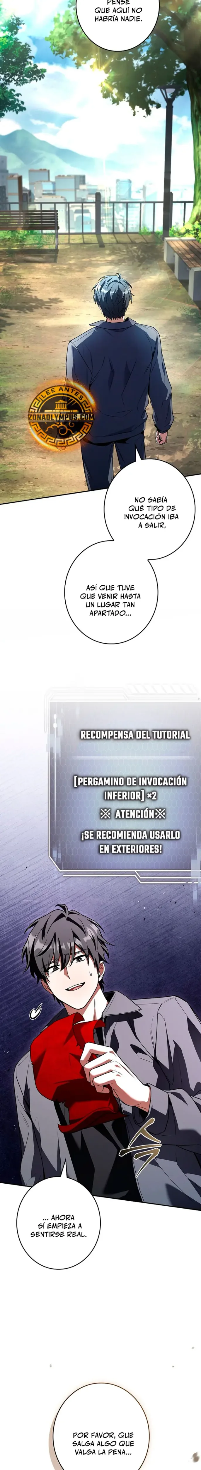 Mi Invocación es de Clase EX capítulo 2, página 4