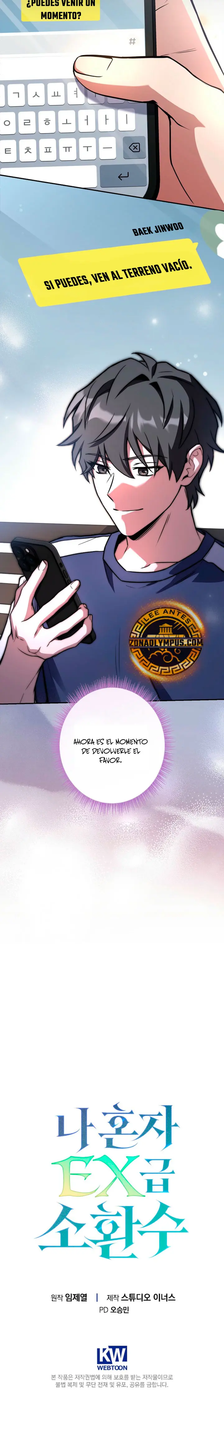 Mi Invocación es de Clase EX capítulo 21, página 30