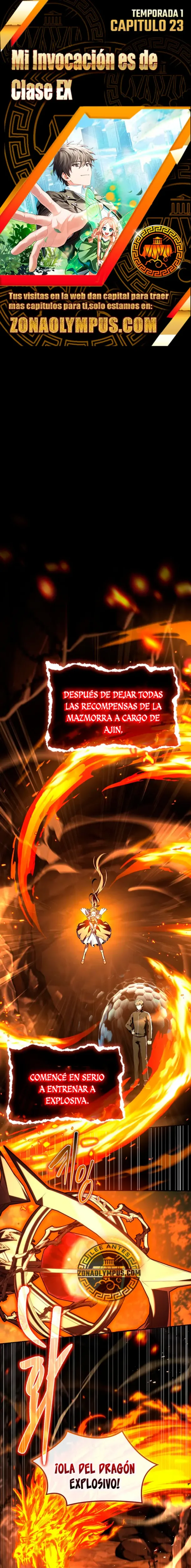 Mi Invocación es de Clase EX capítulo 23, página 1
