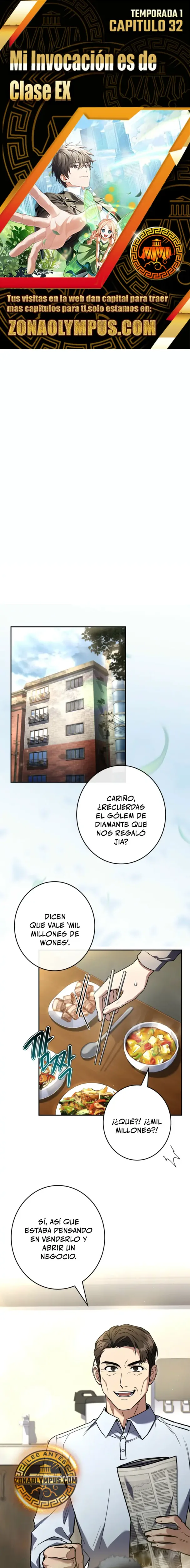 Mi Invocación es de Clase EX capítulo 32, página 1