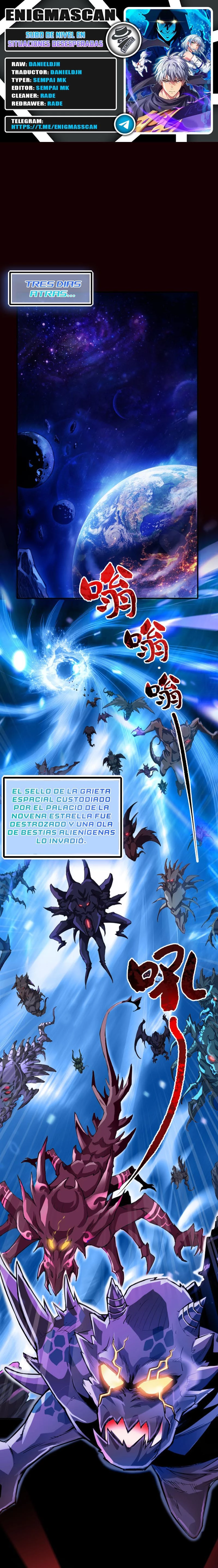 Mi Nivel Sube en Situaciones Desesperadas capítulo 1, página 1