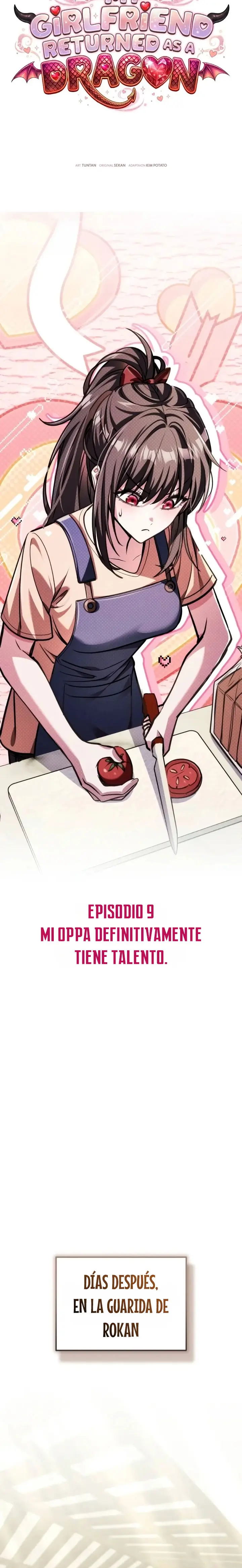 Mi novia ha regresado como una dragona. capítulo 9, página 7