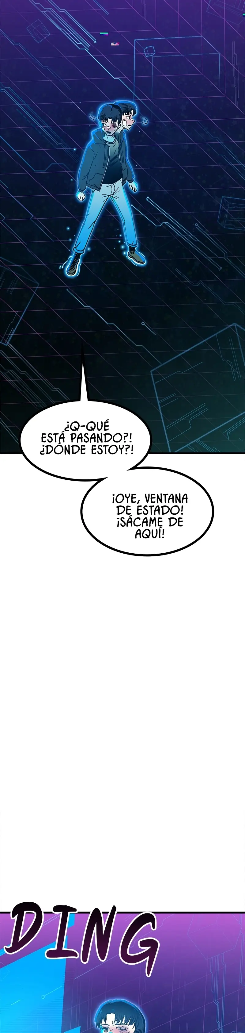 Mi ventana de estado se puso en huelga. capítulo 0, página 34