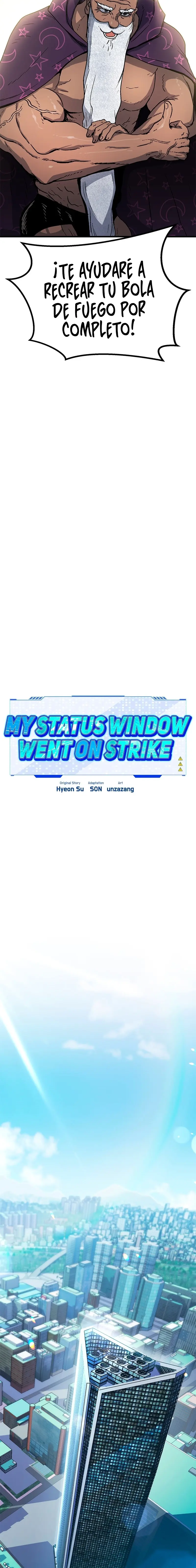 Mi ventana de estado se puso en huelga. capítulo 3, página 9