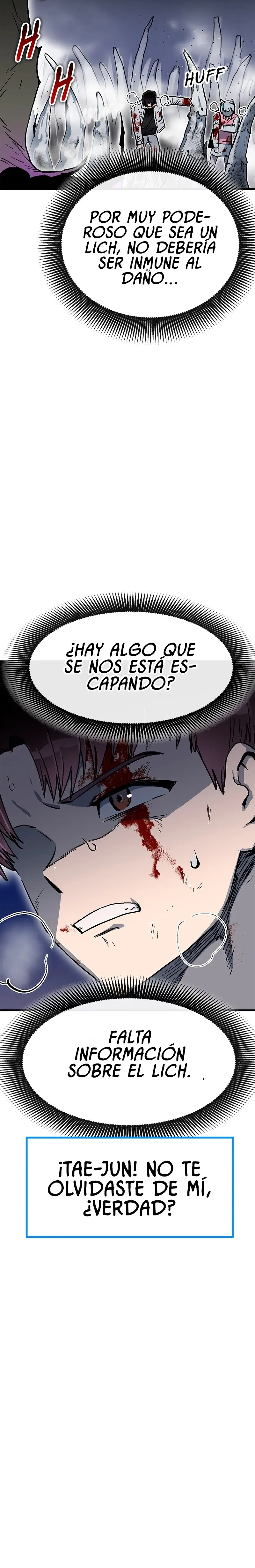 Mi ventana de estado se puso en huelga. capítulo 6, página 29