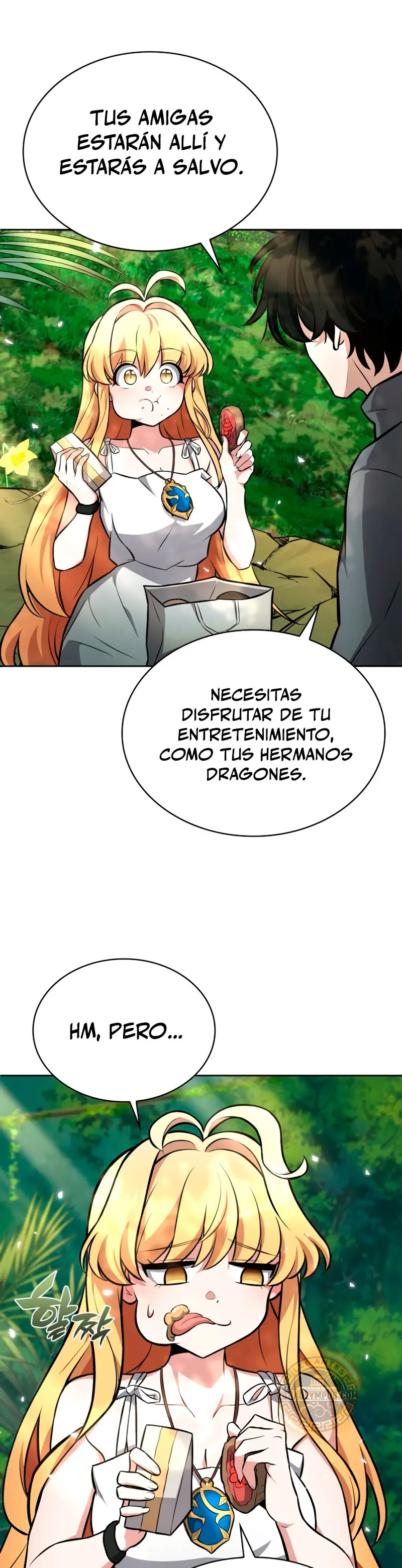 Mi Vida Cuidando Dragonas capítulo 4, página 35