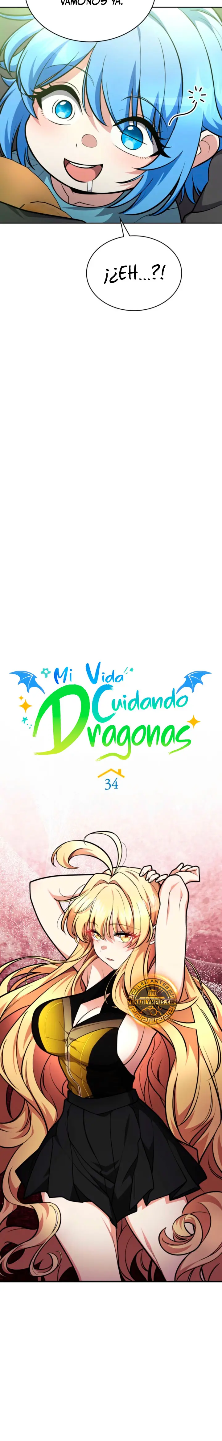 Mi Vida Cuidando Dragonas capítulo 34, página 19