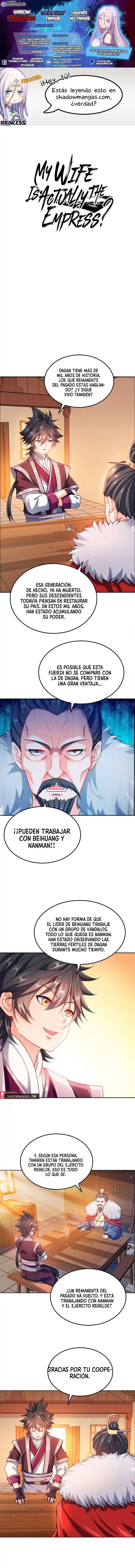 Mi waifu Es La Emperatriz? capítulo 65, página 1
