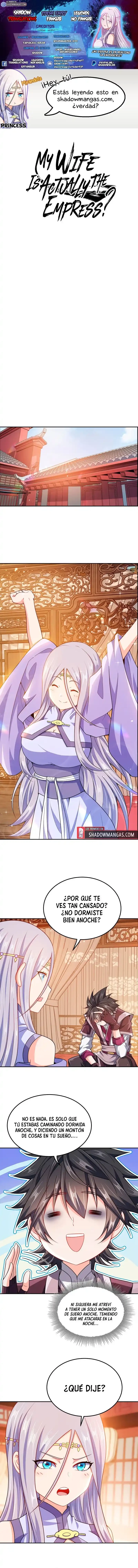 Mi waifu Es La Emperatriz? capítulo 68, página 1