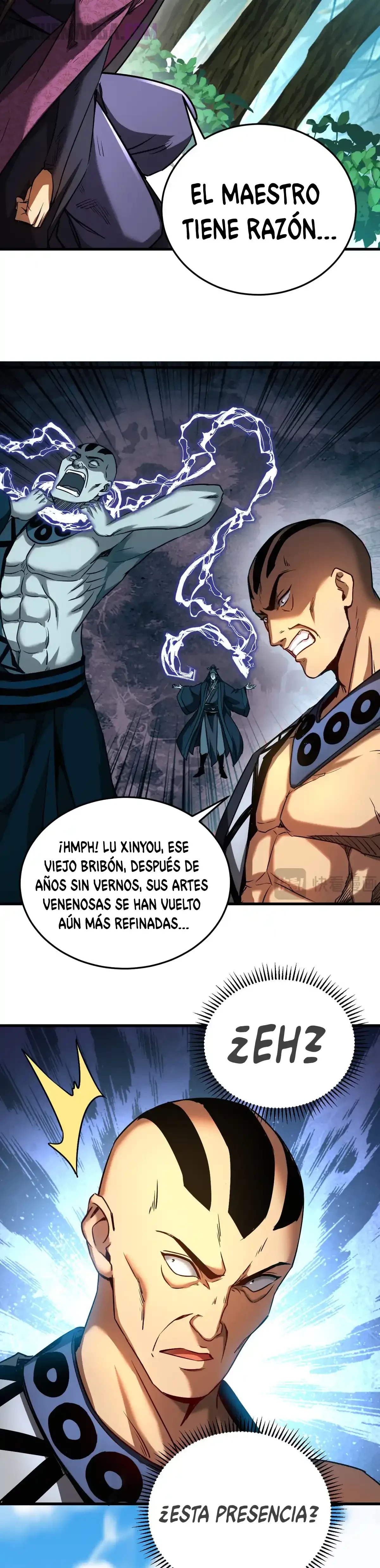 Mientras mis discípulas se matan, yo me relajo! capítulo 109, página 7