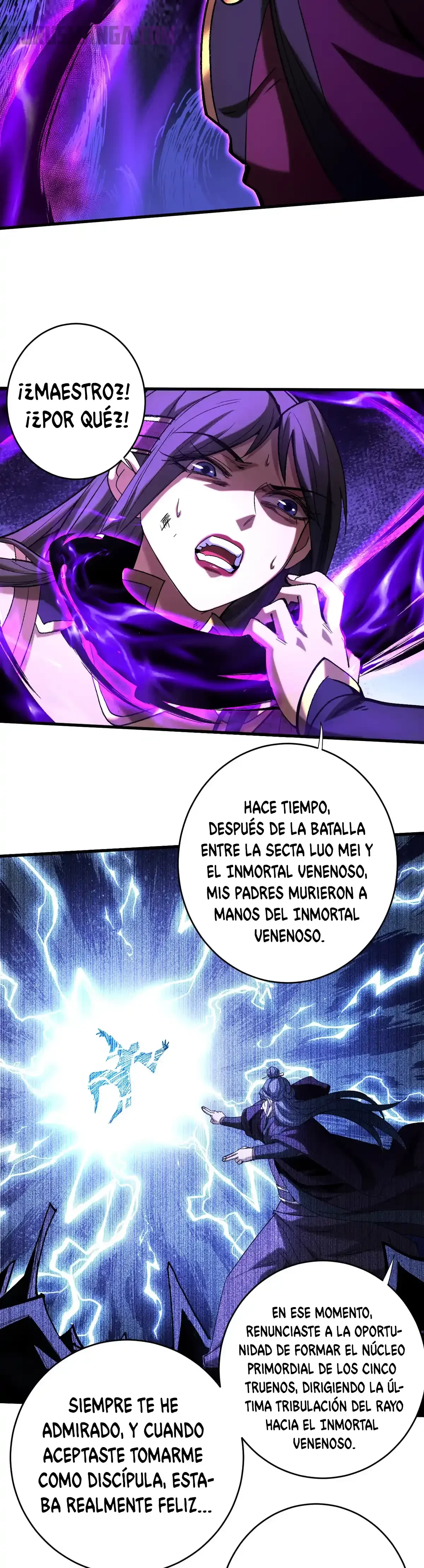 Mientras mis discípulas se matan, yo me relajo! capítulo 109, página 14