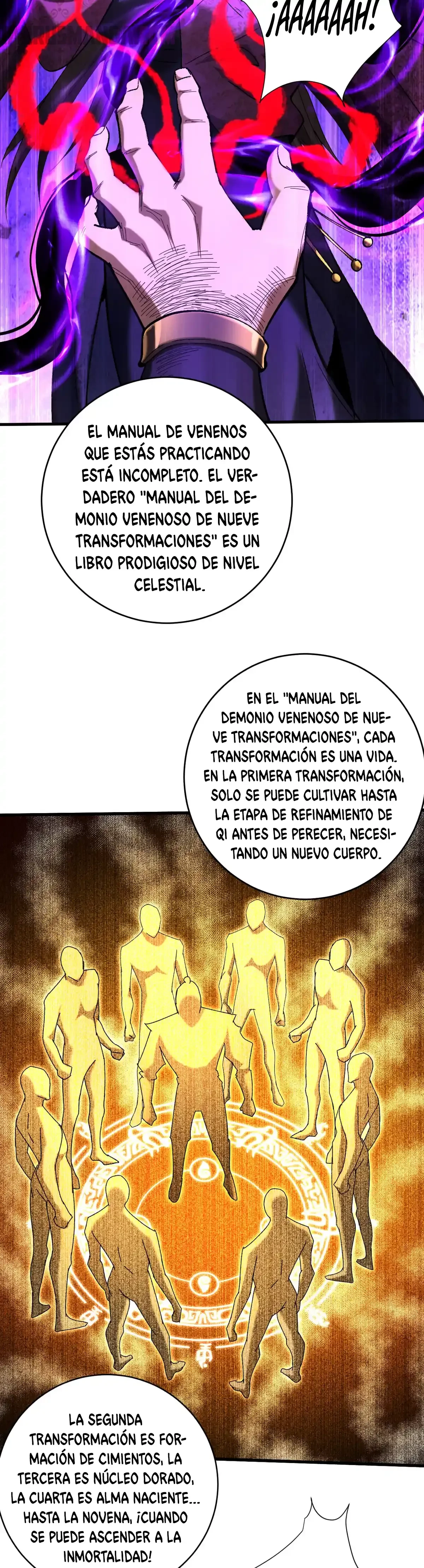 Mientras mis discípulas se matan, yo me relajo! capítulo 109, página 17