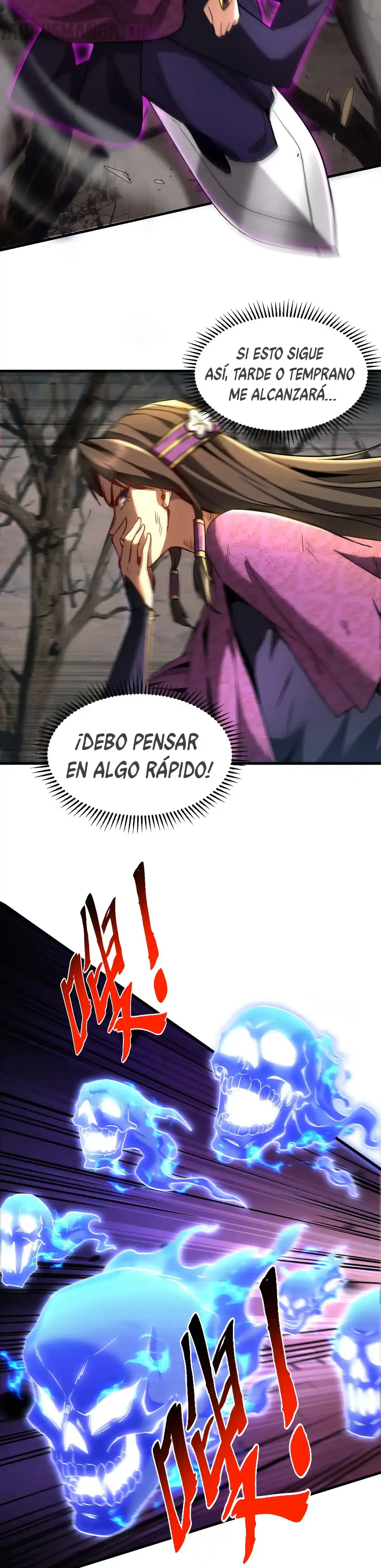 Mientras mis discípulas se matan, yo me relajo! capítulo 110, página 12