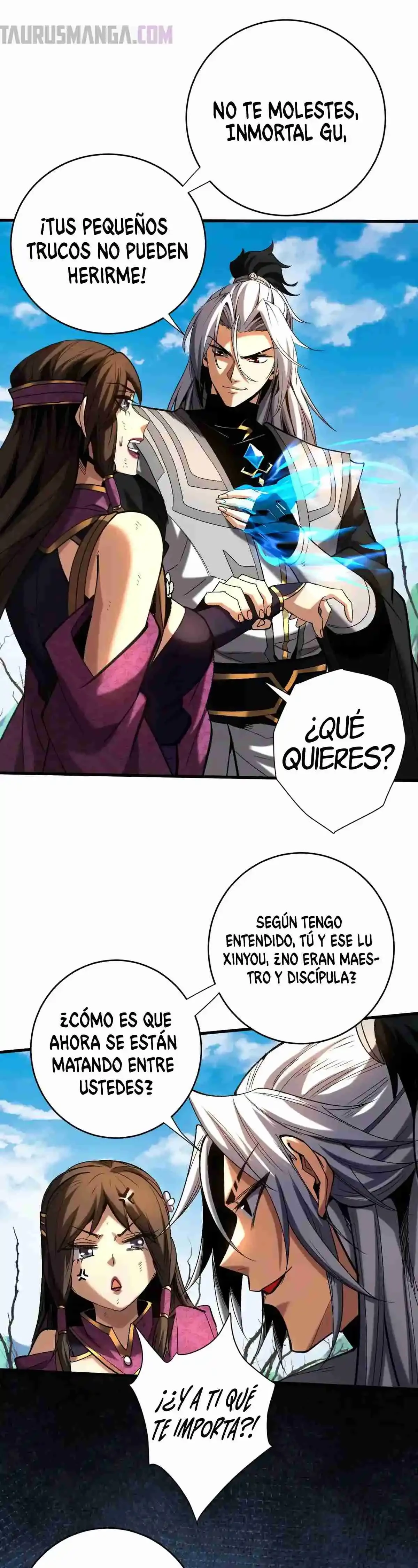Mientras mis discípulas se matan, yo me relajo! capítulo 111, página 14