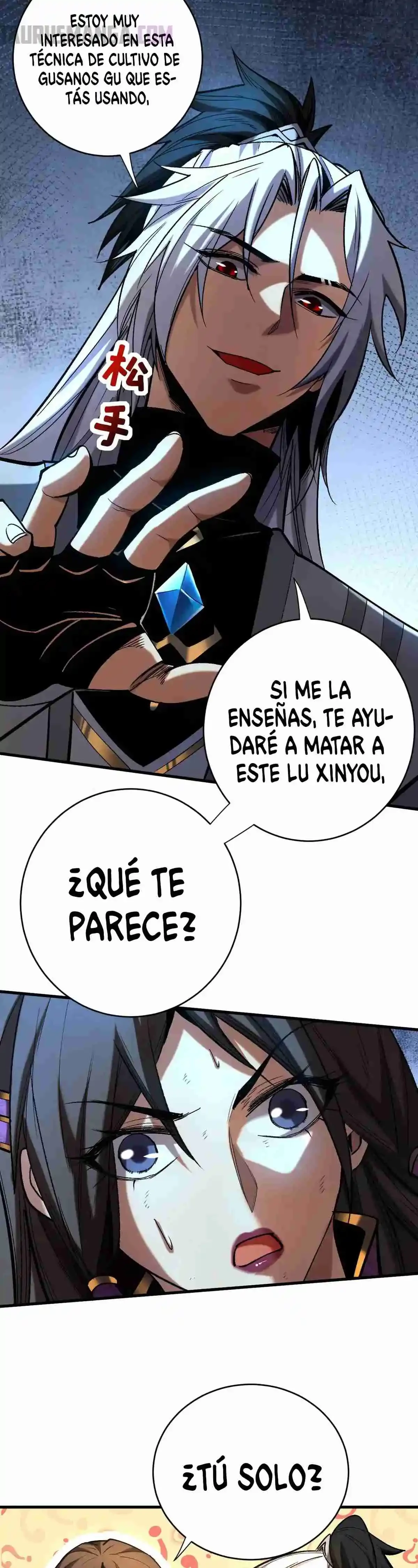 Mientras mis discípulas se matan, yo me relajo! capítulo 111, página 15