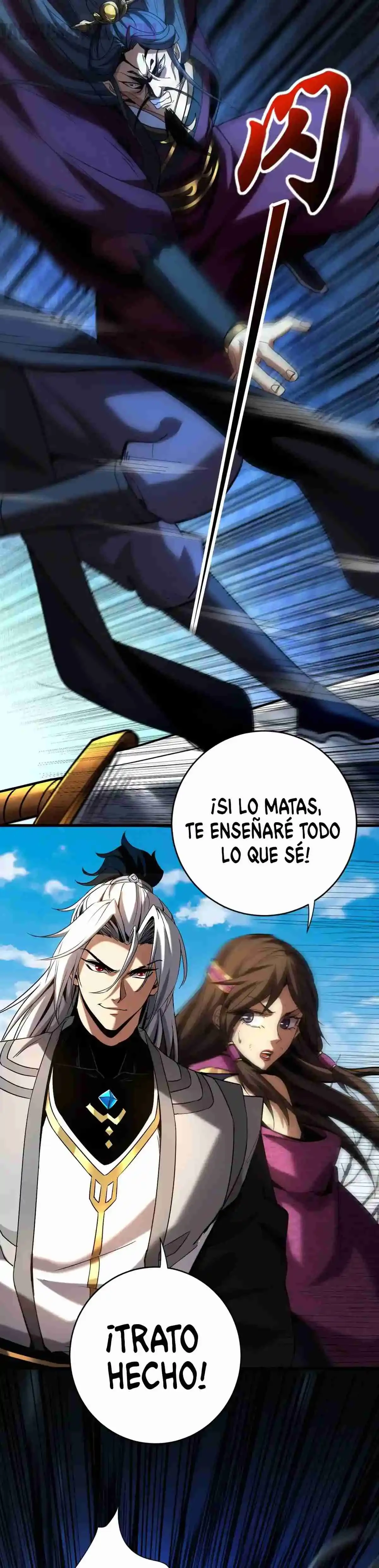 Mientras mis discípulas se matan, yo me relajo! capítulo 112, página 9