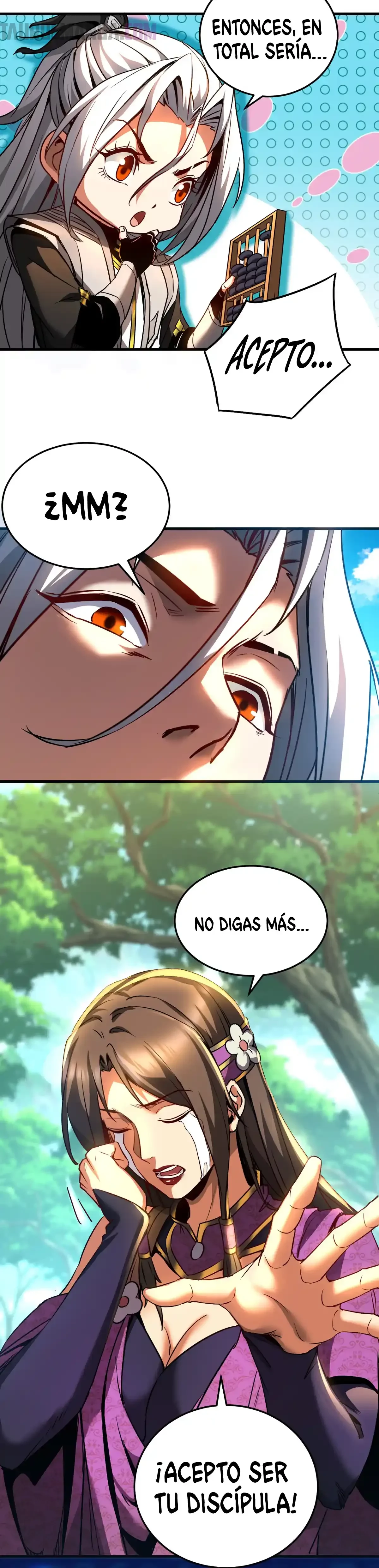 Mientras mis discípulas se matan, yo me relajo! capítulo 113, página 8