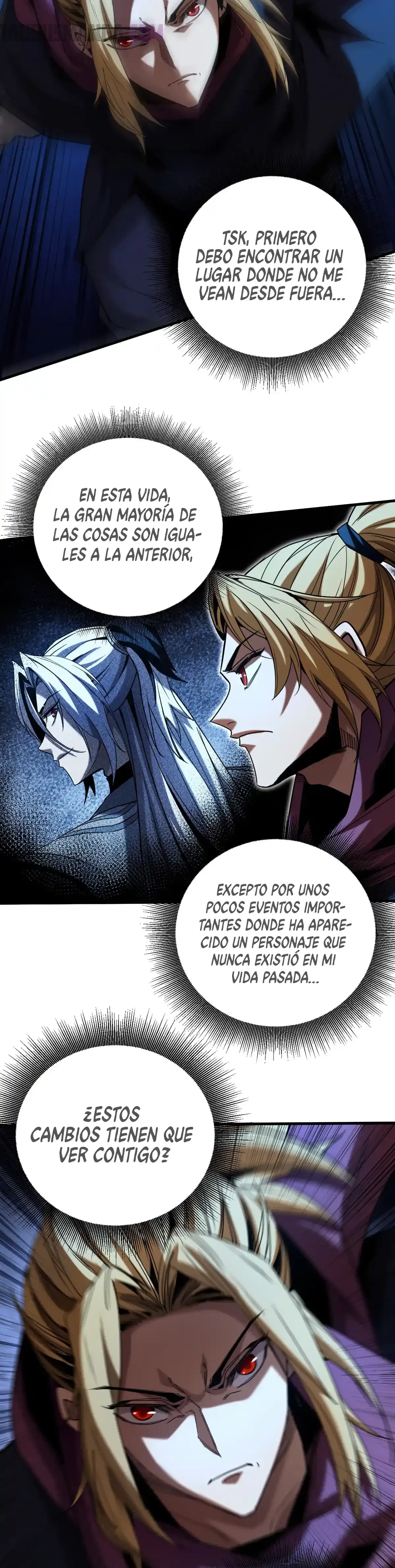 Mientras mis discípulas se matan, yo me relajo! capítulo 113, página 17