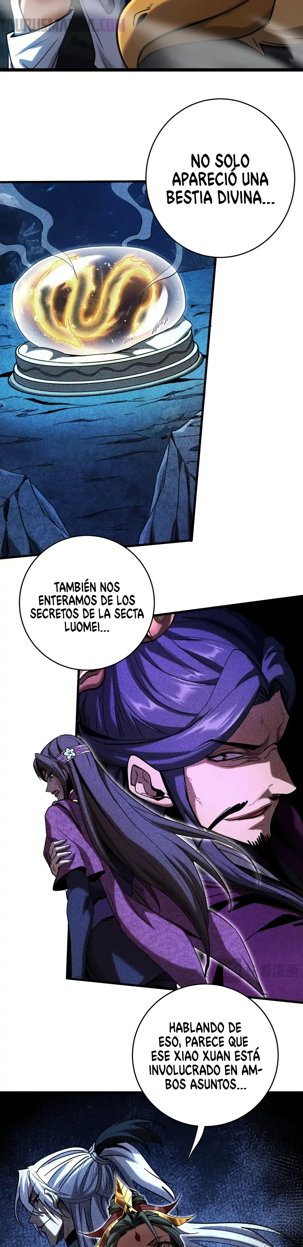 Mientras mis discípulas se matan, yo me relajo! capítulo 114, página 9