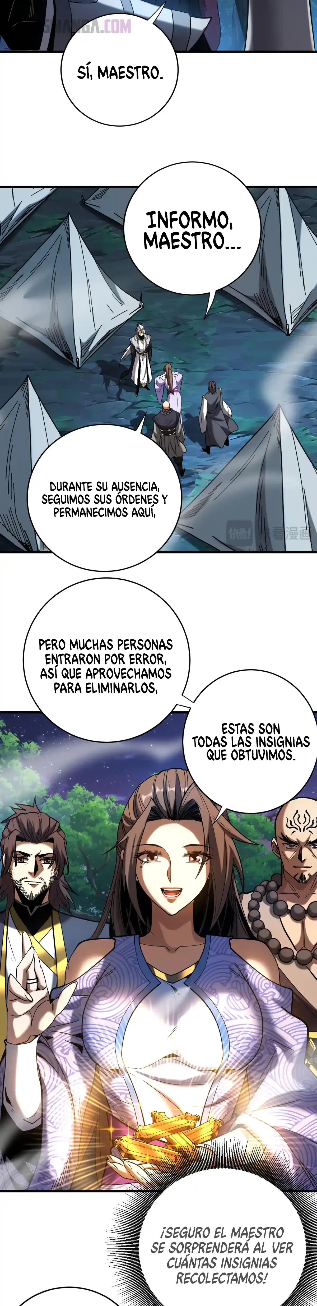 Mientras mis discípulas se matan, yo me relajo! capítulo 114, página 13