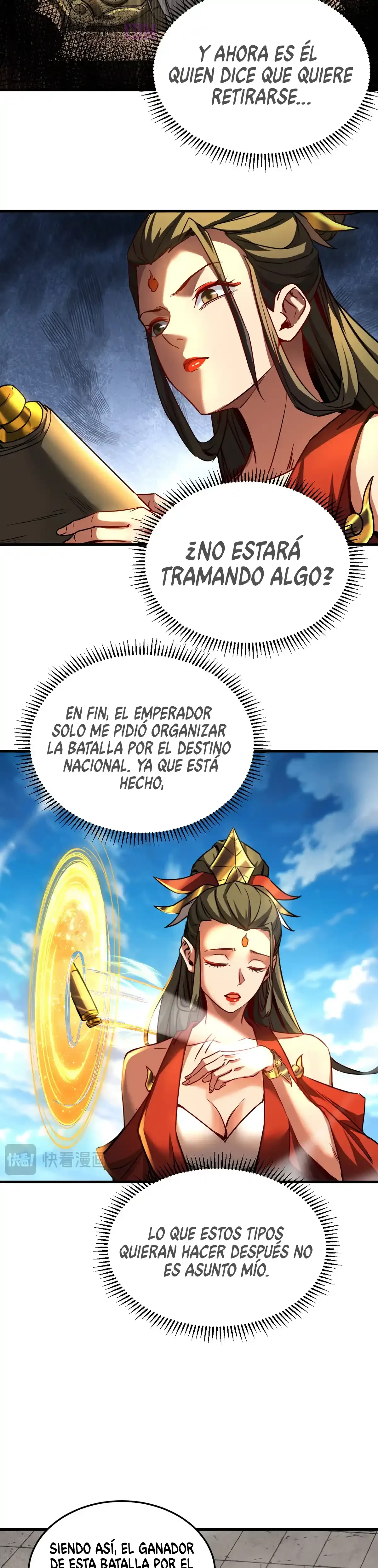 Mientras mis discípulas se matan, yo me relajo! capítulo 115, página 10
