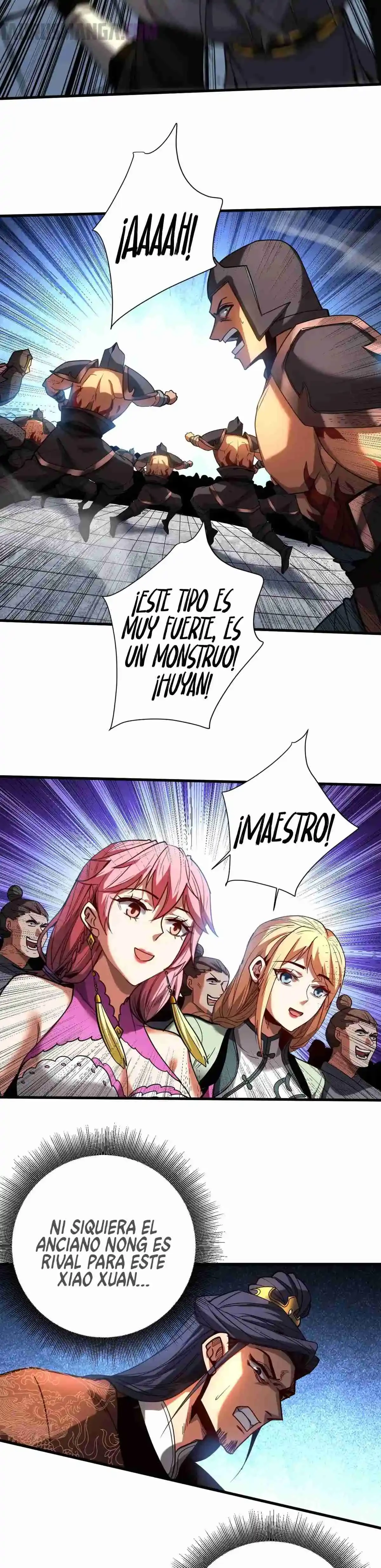 Mientras mis discípulas se matan, yo me relajo! capítulo 120, página 9