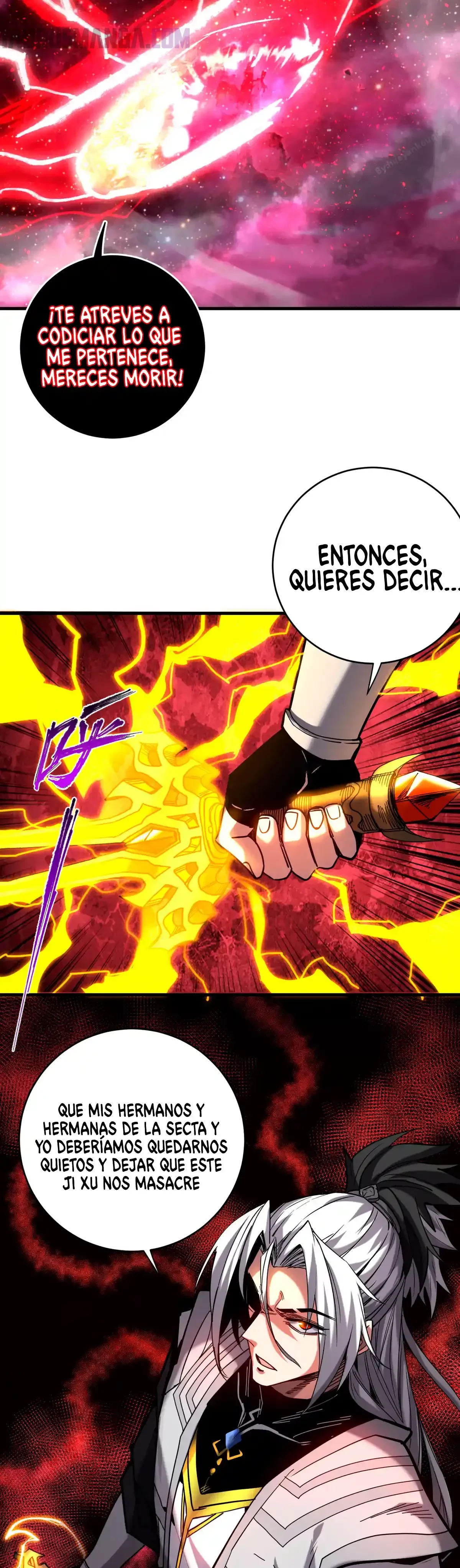 Mientras mis discípulas se matan, yo me relajo! capítulo 122, página 19