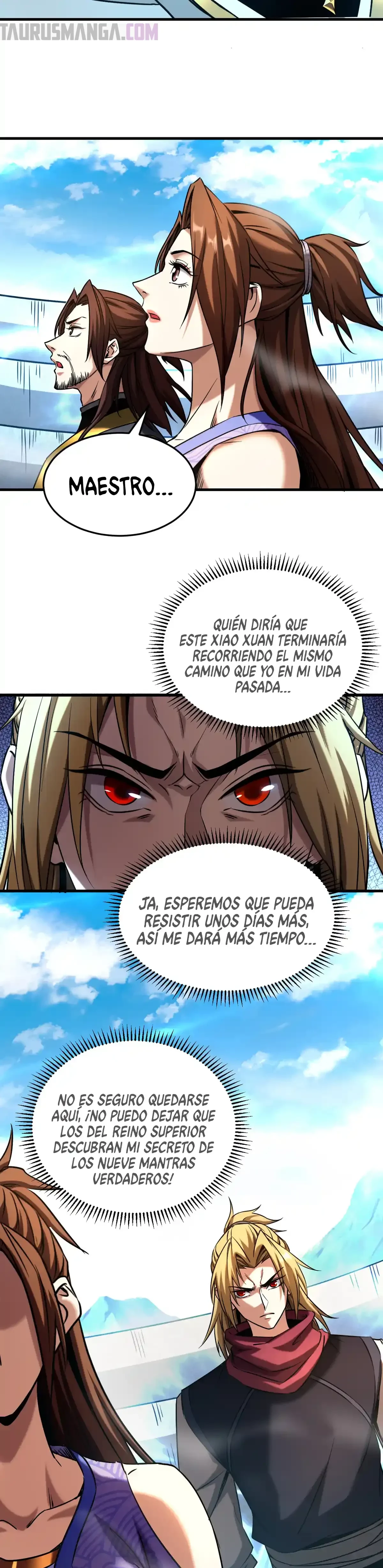 Mientras mis discípulas se matan, yo me relajo! capítulo 123, página 13