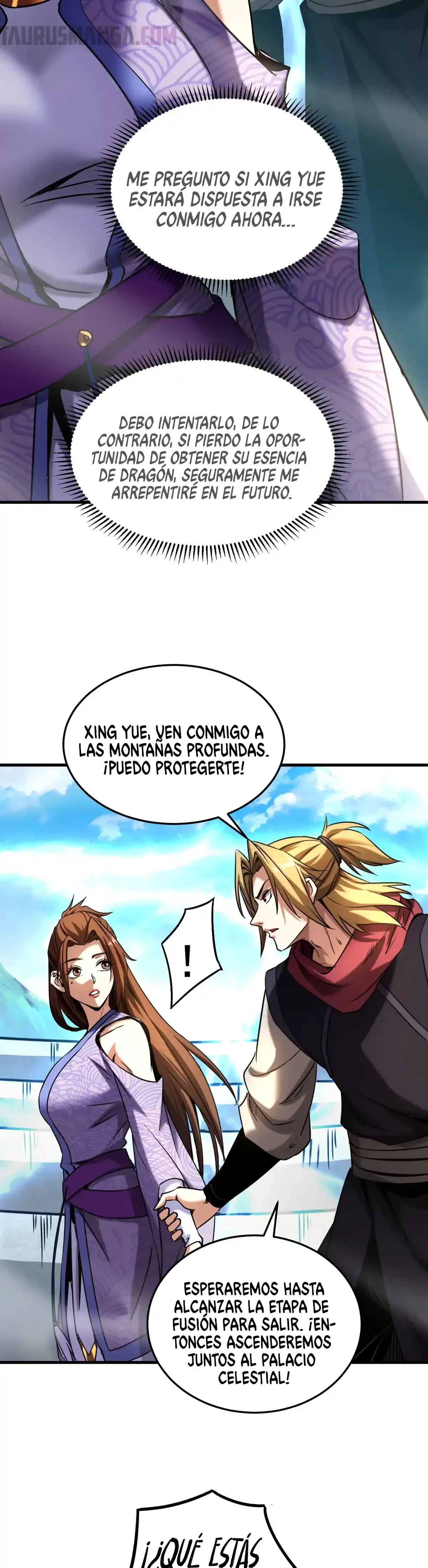 Mientras mis discípulas se matan, yo me relajo! capítulo 123, página 14