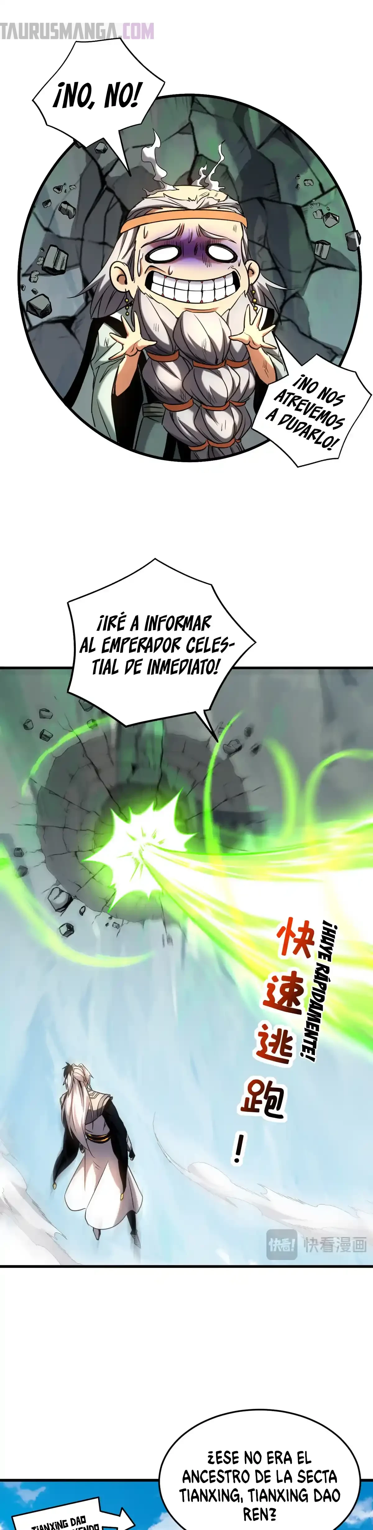 Mientras mis discípulas se matan, yo me relajo! capítulo 124, página 9