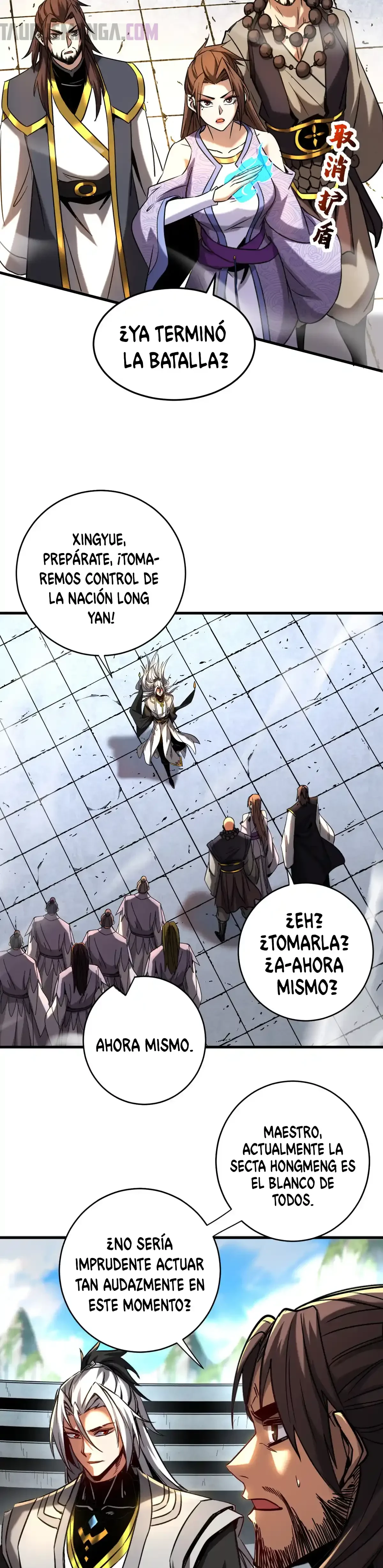 Mientras mis discípulas se matan, yo me relajo! capítulo 124, página 11