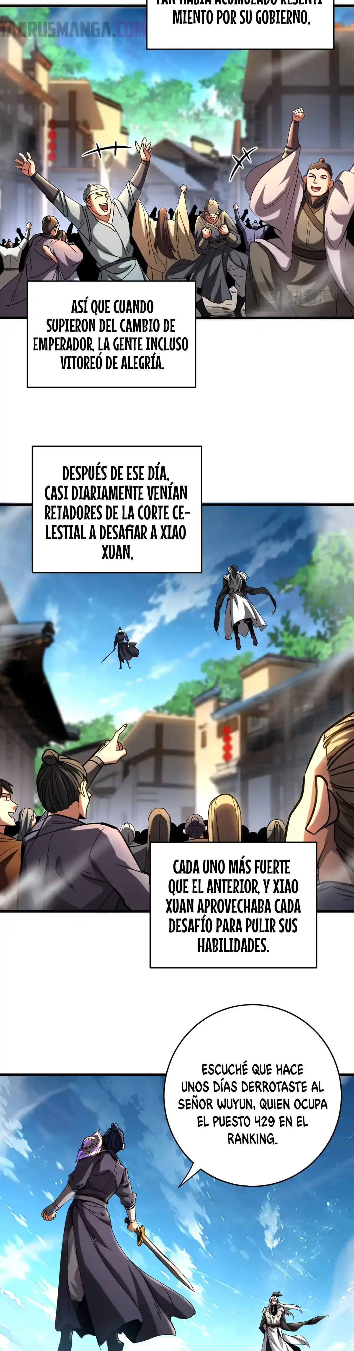 Mientras mis discípulas se matan, yo me relajo! capítulo 124, página 15