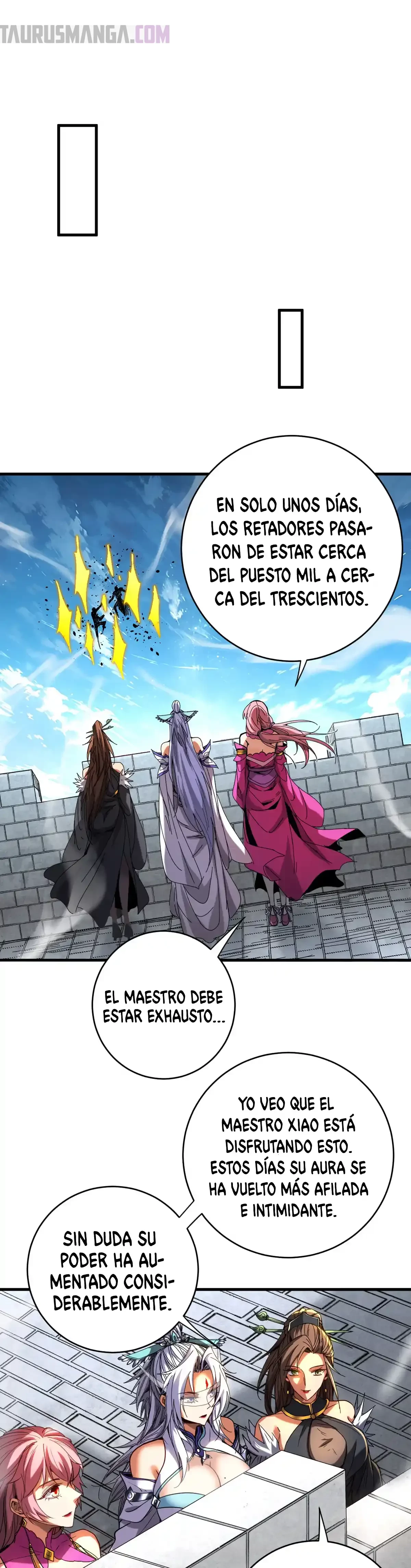 Mientras mis discípulas se matan, yo me relajo! capítulo 124, página 18