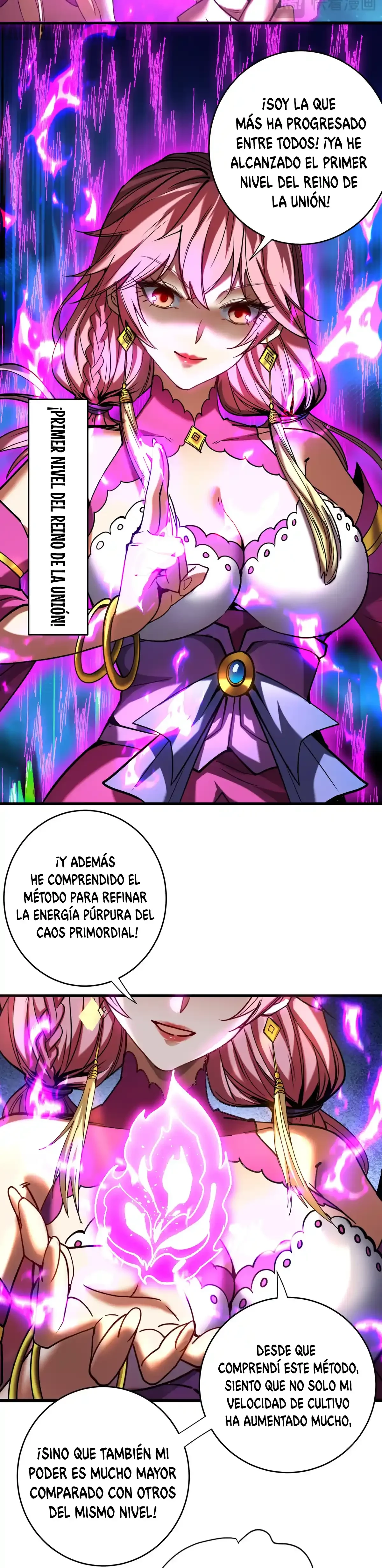 Mientras mis discípulas se matan, yo me relajo! capítulo 125, página 9